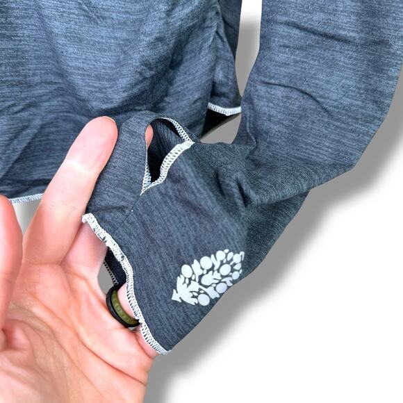 FP Movement x Hatch NWT Right On Run Black Layer Maternity Long Sleeve Top - Picture 4 of 9